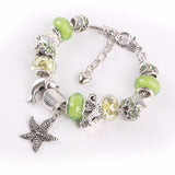 Turtle/Starfish/Dolphin Bracelet & Charms 