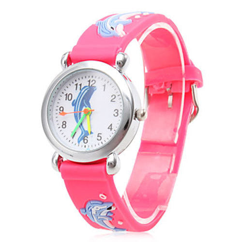 Quartz Analog Fashion Cartoon Dolphin Watch 