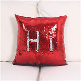 Magical Reversible Sequin Throw Pillow Case 
