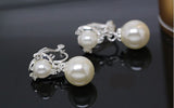 Elegant Dolphin Pearl Earrings 