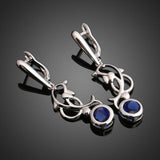 Lovely Lady Eardrop Crystal Dolphin Earrings For Women 