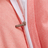 Blue Dolphin on White Cartoon Bedding Set 4-pieces 