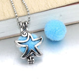 Owl Aromatherapy Diffuser Choker Necklace Pendant - Essential Oil Perfume Locket Necklace With Pad for Women 