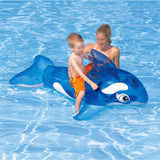 Blue Inflatable Dolphin - Ride On Water Now !!! 