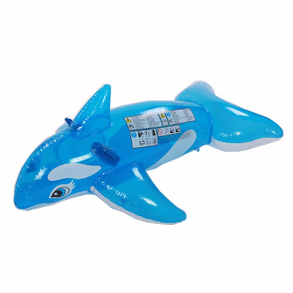 Blue Inflatable Dolphin - Ride On Water Now !!! 