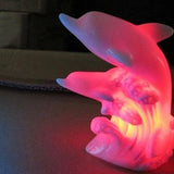 Cartoon Dolphin 7 Colour Changeable LED Night Light / Table Lamp 