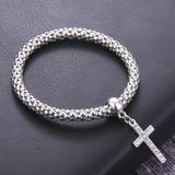 Stunning Popcorn Dolphin Charm Friendship Bracelet 