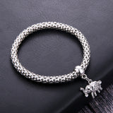 Stunning Popcorn Dolphin Charm Friendship Bracelet 