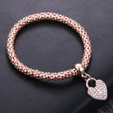 Stunning Popcorn Dolphin Charm Friendship Bracelet 