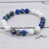 Ocean Style Dolphin Charm Bracelet for Women 