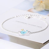 Cute Small infiniti Charm Dolphin Bracelet 